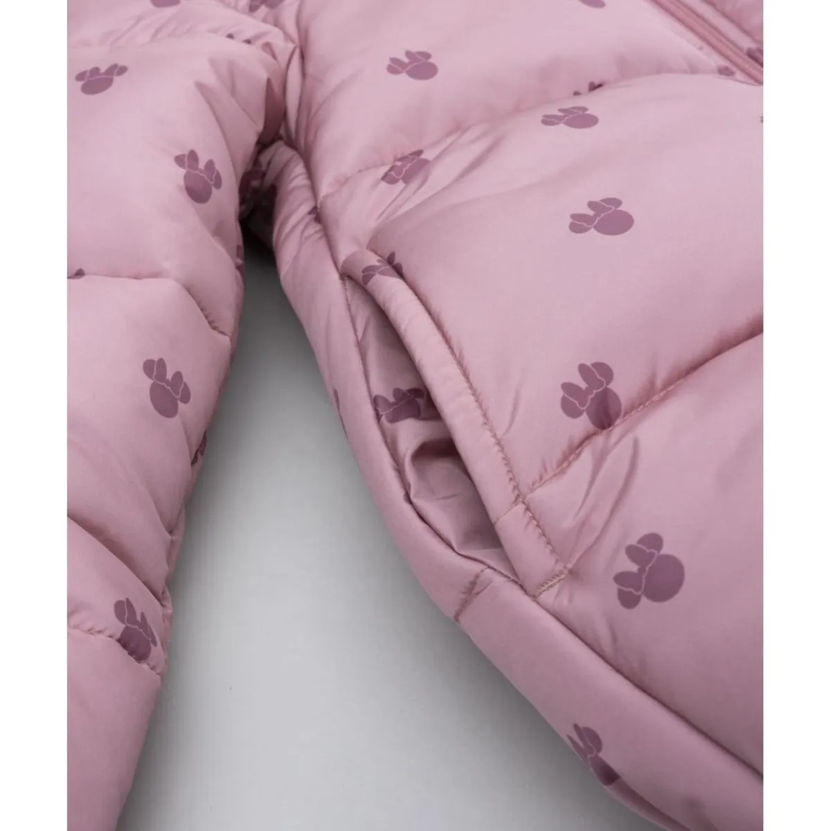 Abrigo acolchado niña rosa Minnie*Prenatal Online