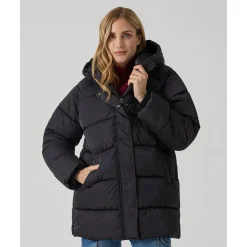 Outlet Abrigo premamá negro Premamá·Moda