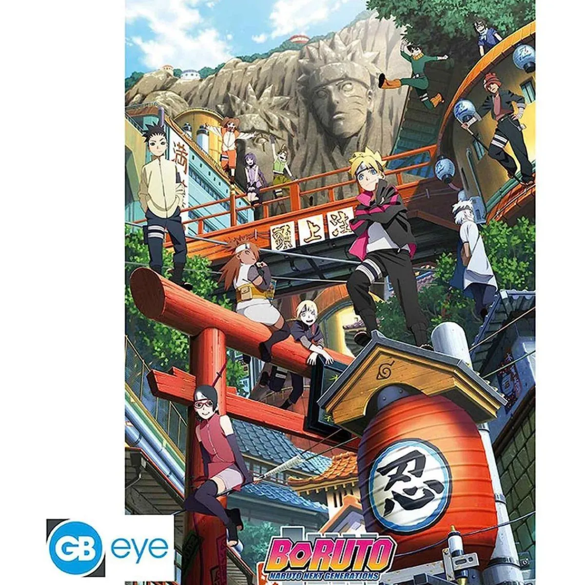 ABYstyle - Konoha Naruto Next Generations poster 91,5 x 61 cm*ABYSSE CORP Online