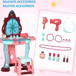 Sale Aiyaplay - Tocador con taburete Muñecas