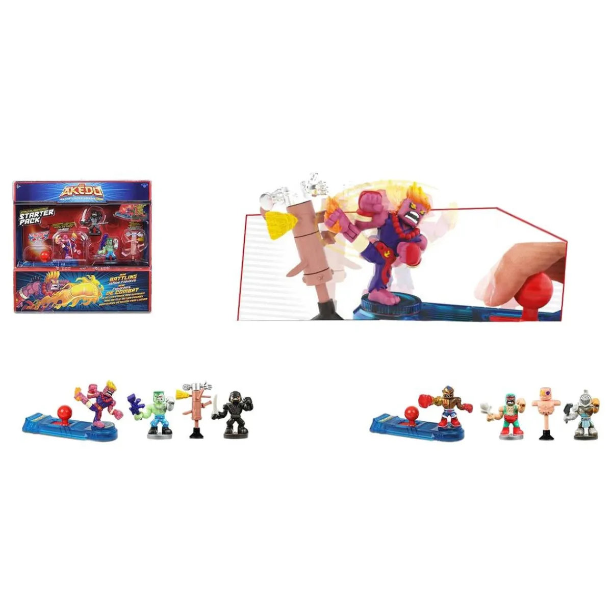 Hot - Starter pack - Set de 3 figuras con mando (varios modelos) Figuras De Acción