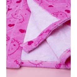 Albornoz de niña Hello Kitty en algodón rizo*Prenatal Clearance