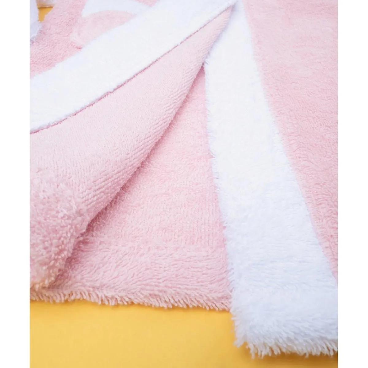 Albornoz niña de felpa con capucha*Prenatal Best