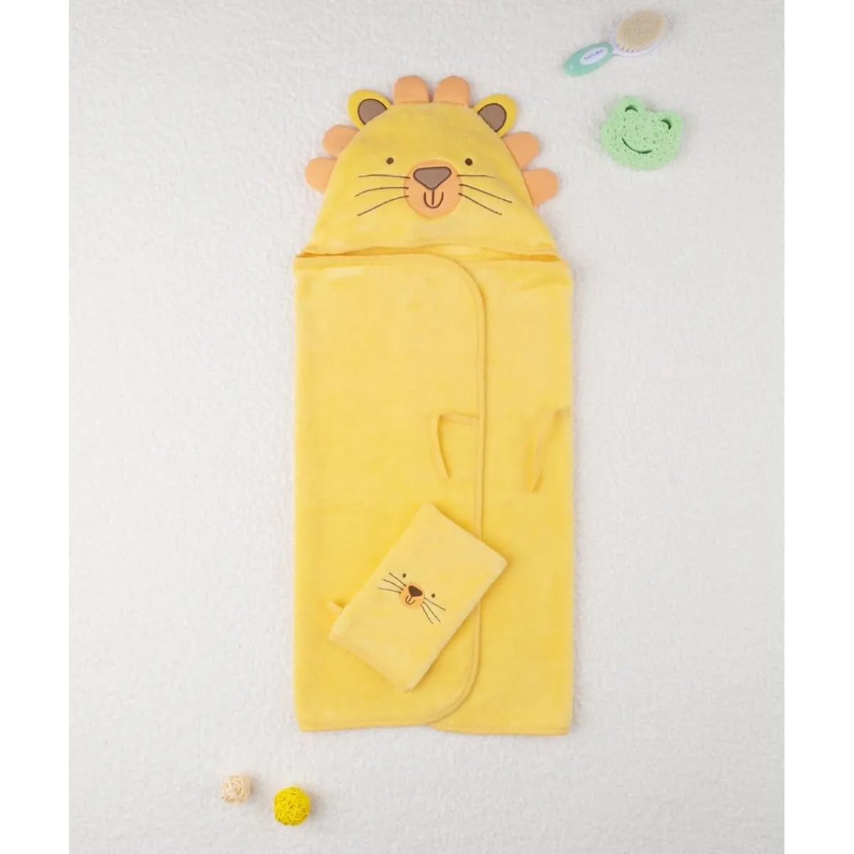 New Albornoz niño "León" Recién Nacido·Ropa Y Accesorios|Ropa Y Accesorios·Bañadores, Toallas Y Albornoces