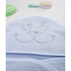 Albornoz para recién nacido con osito*Prenatal Best