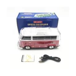 Altavoz bluetooth Volkswagen T1 - Rojo con luz LED*KLACK EUROPE Sale