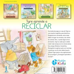 Best ¡Aprendiendo a crecer! - Tigre aprende a reciclar Juguetes Educativos Y Libros