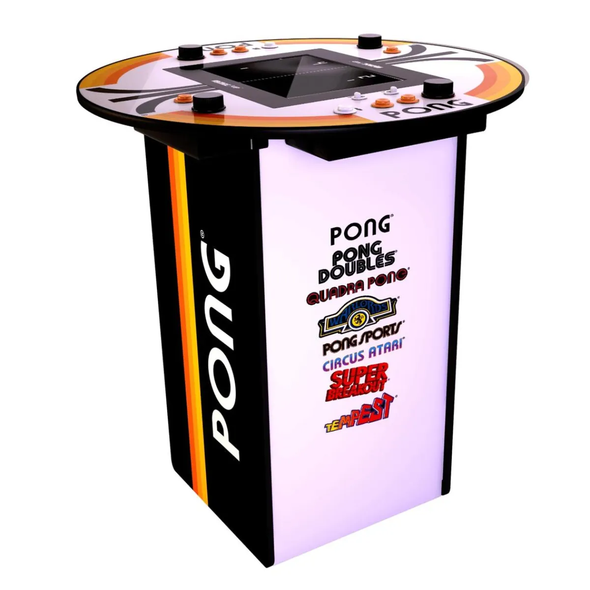 - Mesa de juegos recreativa Multijugador Pong Arcade Table*Arcade1Up Outlet