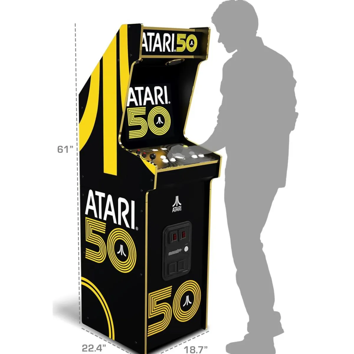 Sale - Máquina Recreativa Atari 50 Aniversario Deluxe Videojuegos