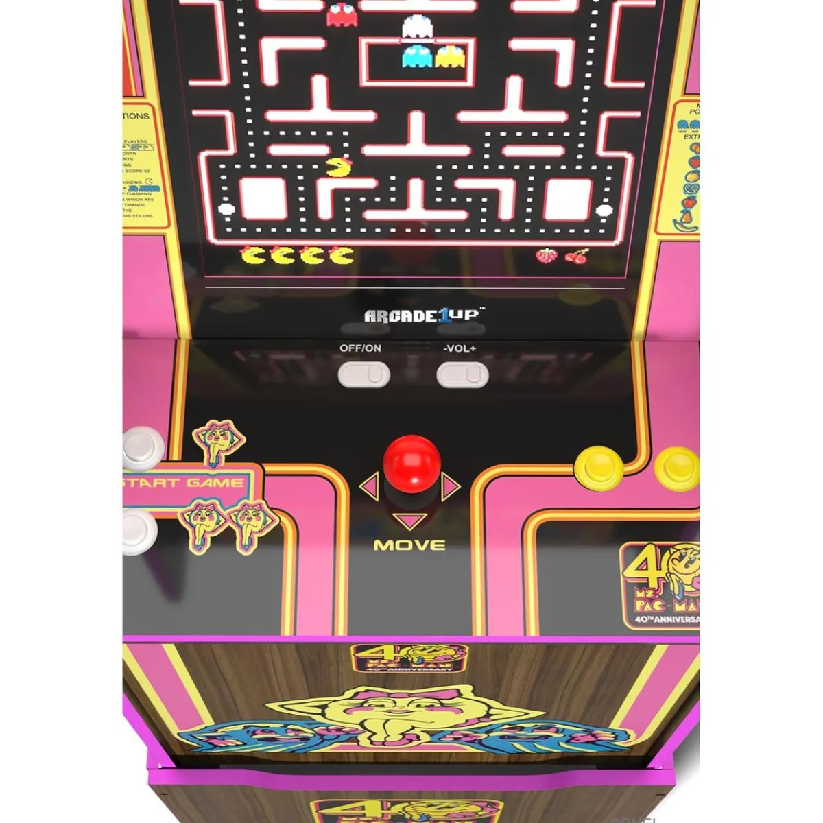 - Ms PAC-MAN Edición 40º Aniversario*Arcade1Up Hot