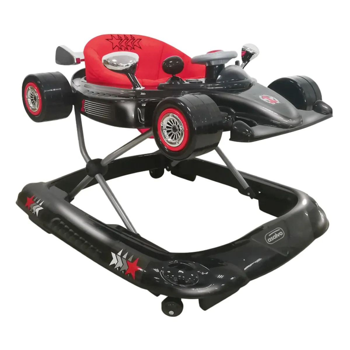 Clearance Asalvo - Andador Hamilton Negro Entretenimiento·Andadores