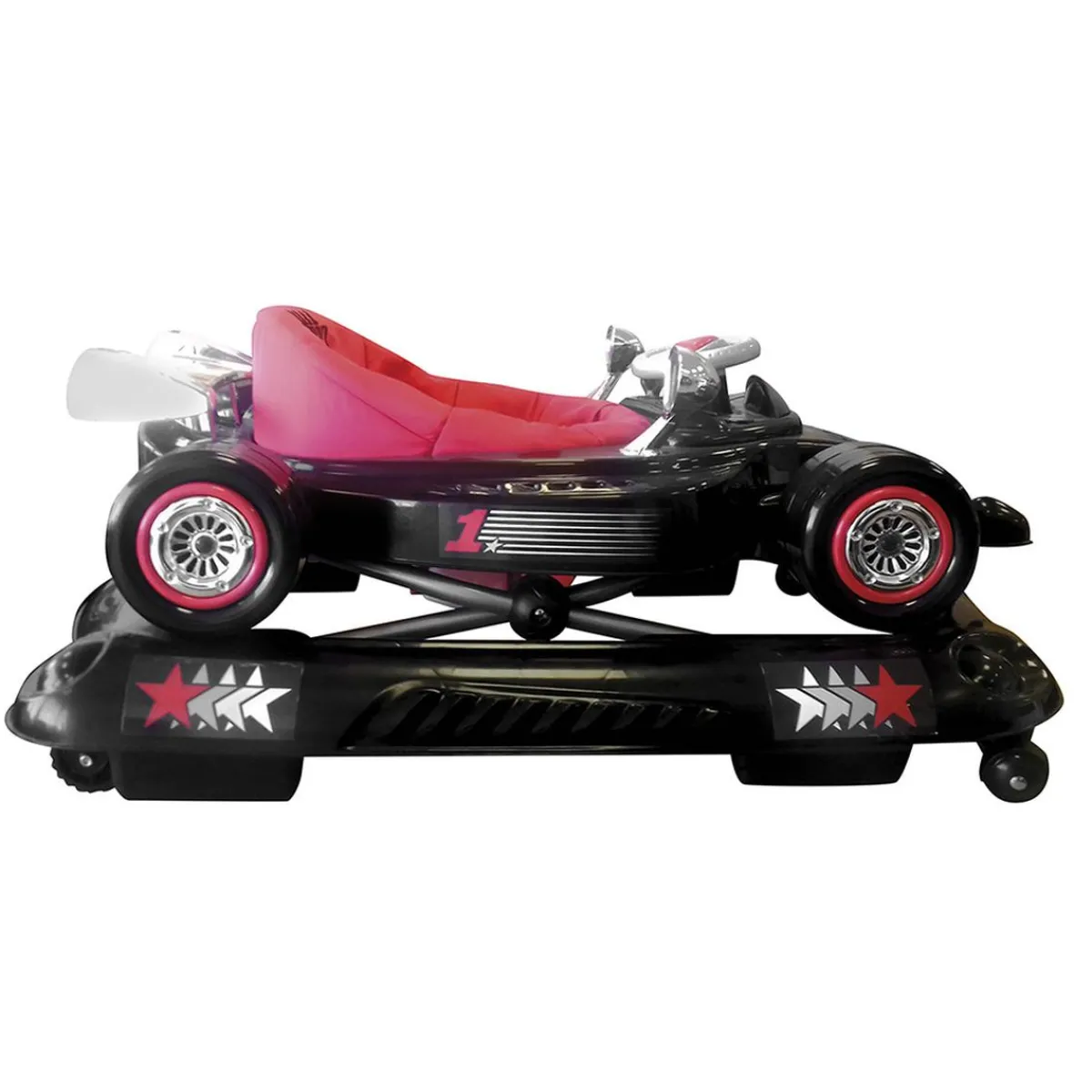 Clearance Asalvo - Andador Hamilton Negro Entretenimiento·Andadores