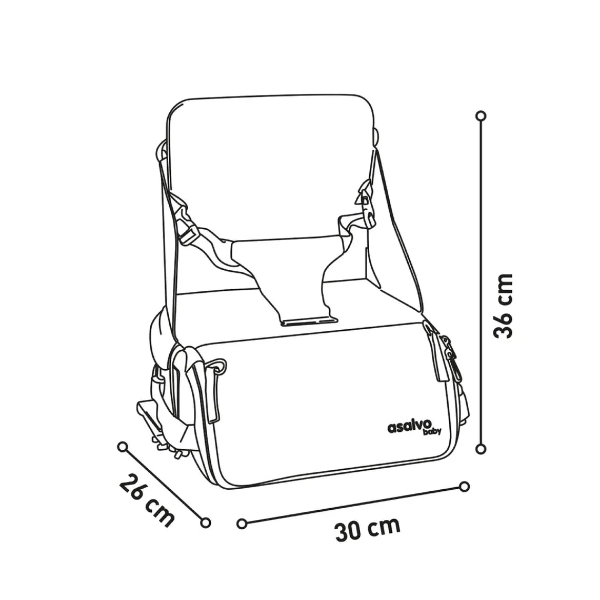 New - Asiento de Viaje Buho Tronas·Tronas Bebe