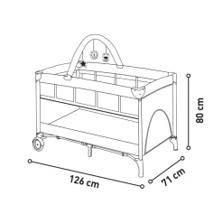 - Cuna de Viaje Complet Duo Buho*ASALVO Outlet
