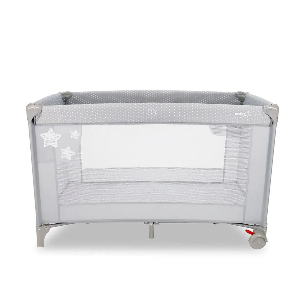 Clearance asalvo - Cuna de viaje estrellas gris Descanso·Cunas De Viaje