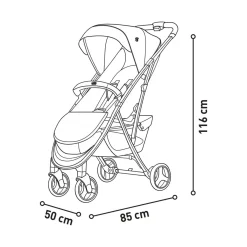 Hot - Silla de paseo Cotton 2 Rosa Sillas De Paseo Y Accesorios·Sillas De Paseo