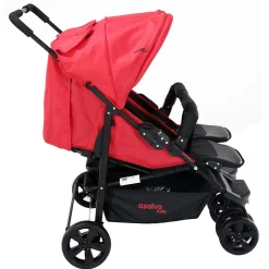 Sale Asalvo - Silla de Paseo Gemelar Dinamic Rojo Sillas De Paseo Y Accesorios·Gemelares