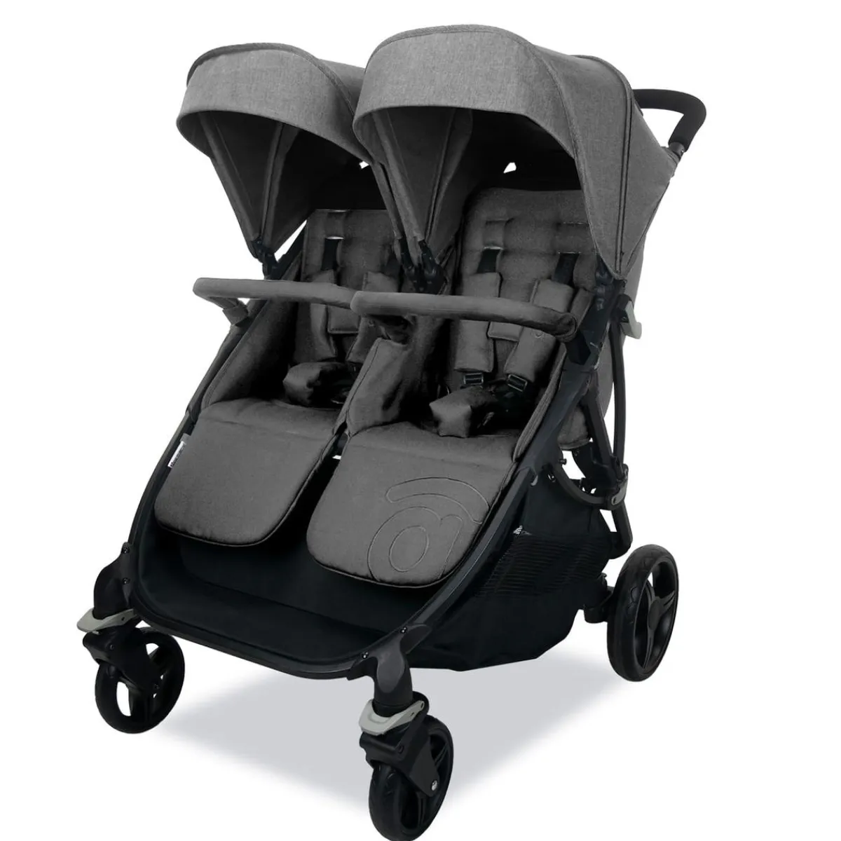 - Silla de Paseo Gemelar Bro Gris Trío Y Accesorios·Trío Y Dúo Gemelares