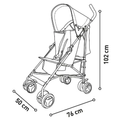 Best - Silla de Paseo Mombi Amarilla Sillas De Paseo Y Accesorios·Sillas De Paseo