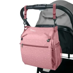 - Trona de viage-Bolso Hummus Estrellas Rosa*ASALVO Hot