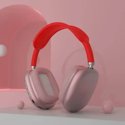 Best Auriculares Diadema Klack P9 Rojo Electrónicos