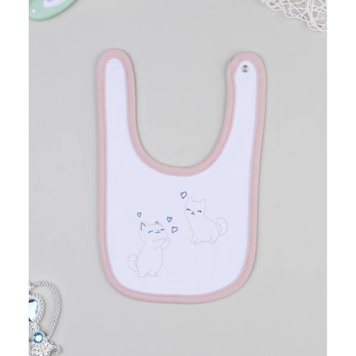 Babero niña con gatitos*Prenatal Best