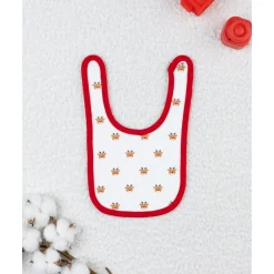 Sale Babero niño – reno all over con vivo rojo Ropa Y Accesorios·Baberos|Recién Nacido·Ropa Y Accesorios