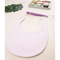 Babero rosa para niña*Prenatal Hot