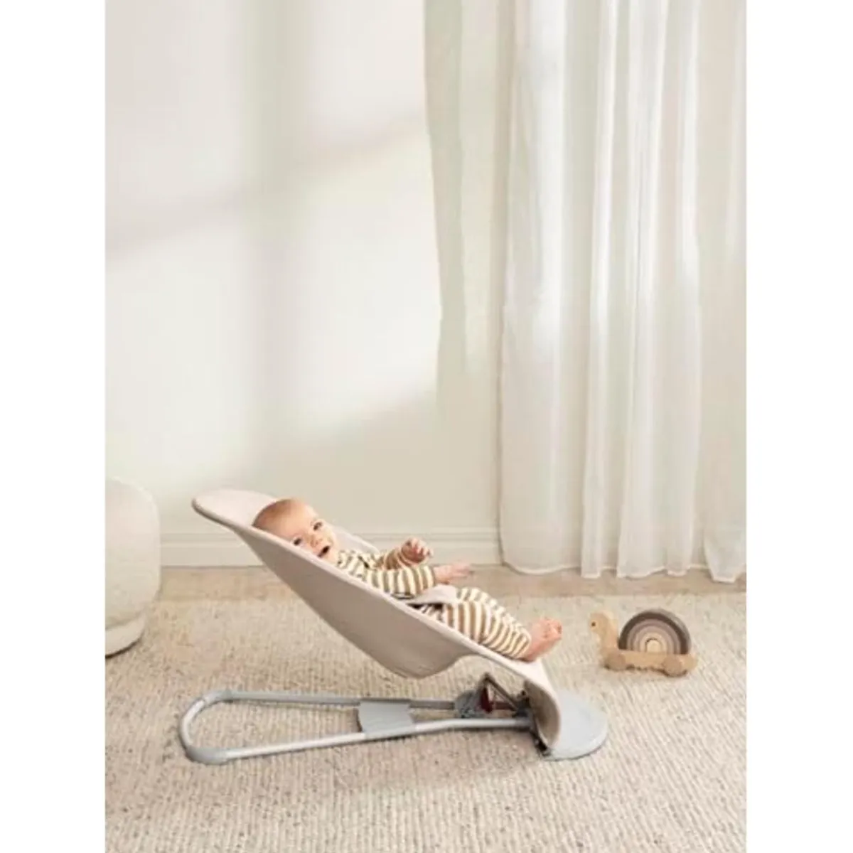 Online BabyBjörn - Hamaca Bliss Tejido Jaspeado - Beige Claro Entretenimiento·Hamacas Y Columpios