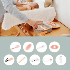 Best - Neceser de baño melocotón Cosméticos Bebé·Accesorios Y Set