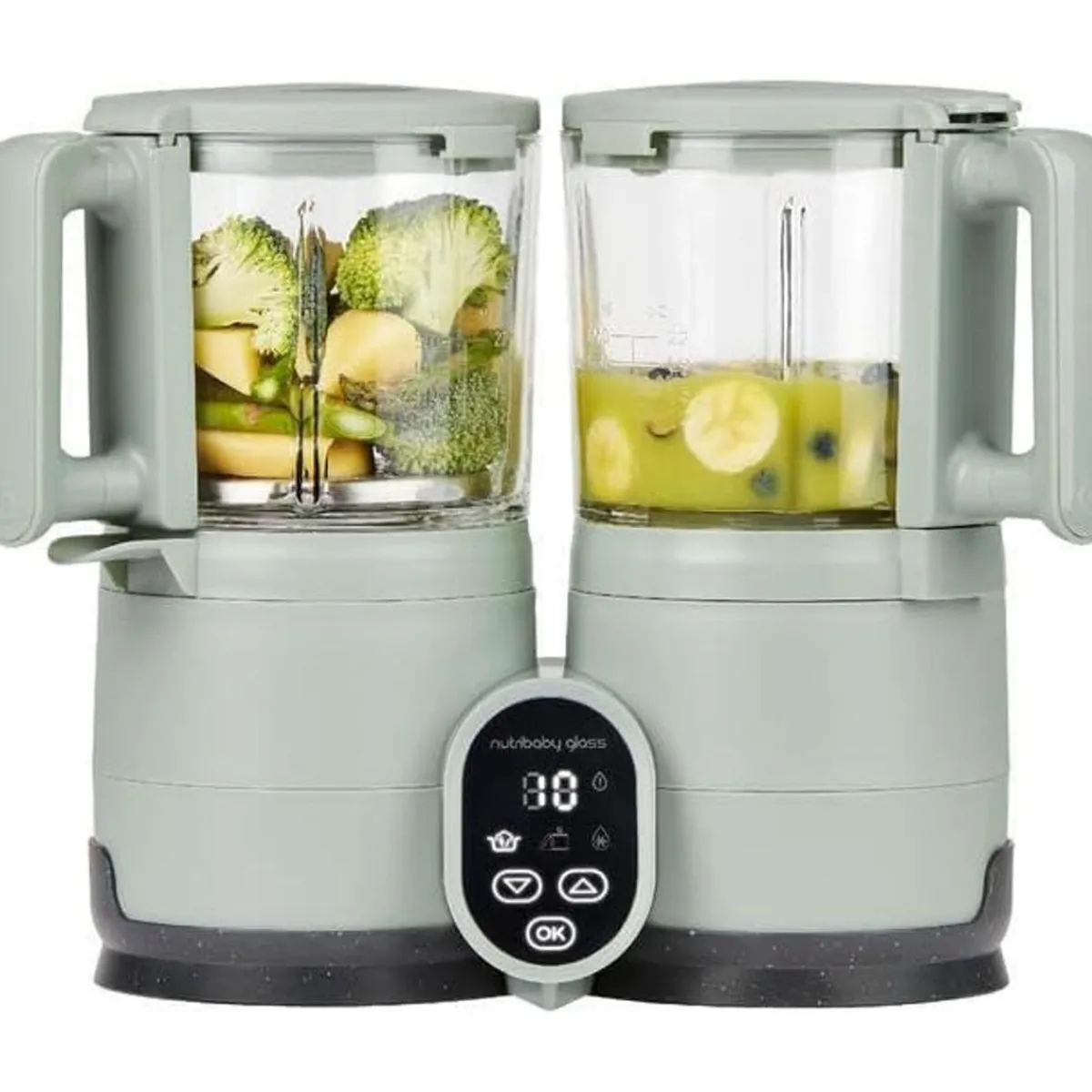 Clearance - Robot de cocina Nutribaby Glass Preparación Comida Y Accesorios·Licuadoras Y Robots De Cocina