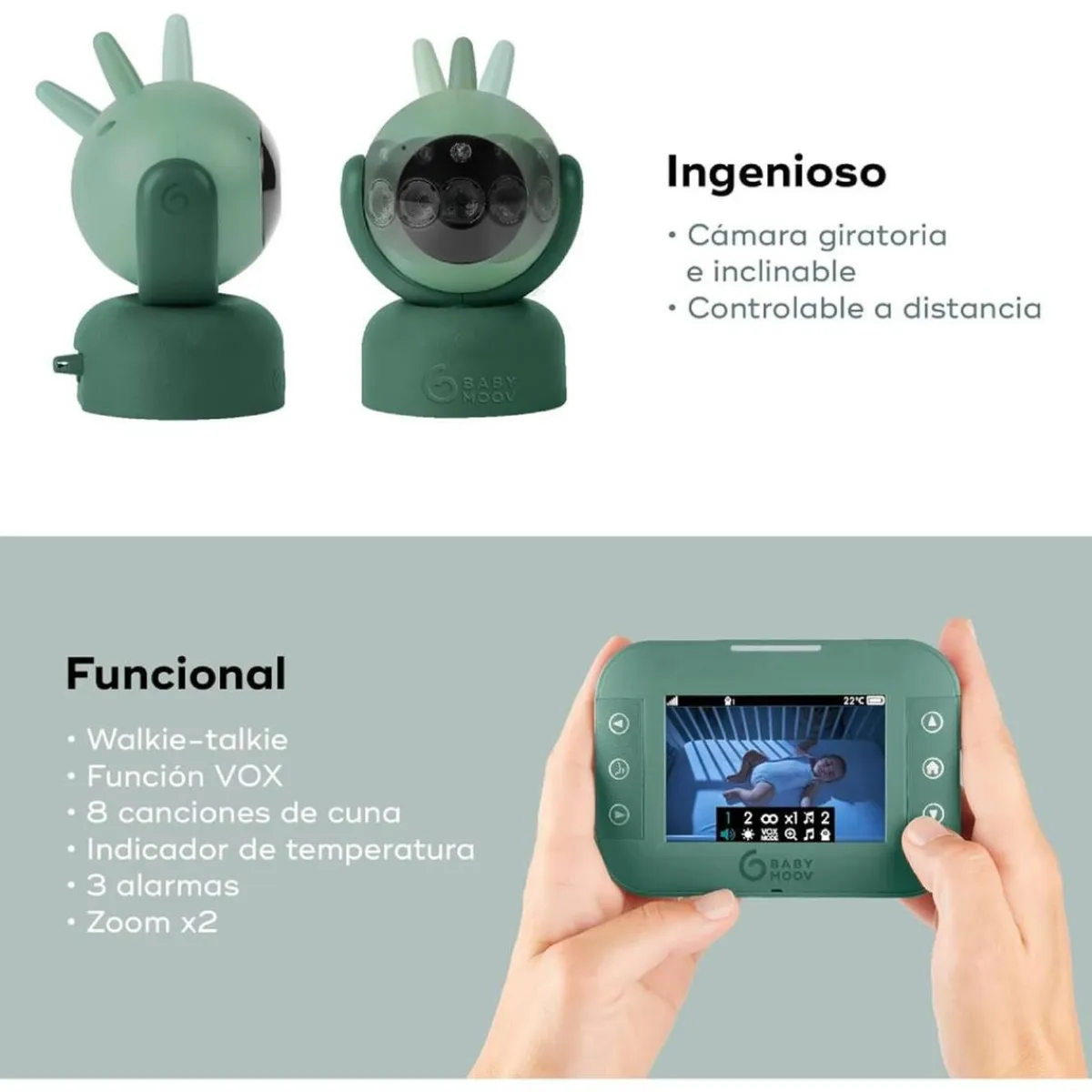 - Vigilabebés Motorizado - Yoo Twist*BABYMOOV Sale