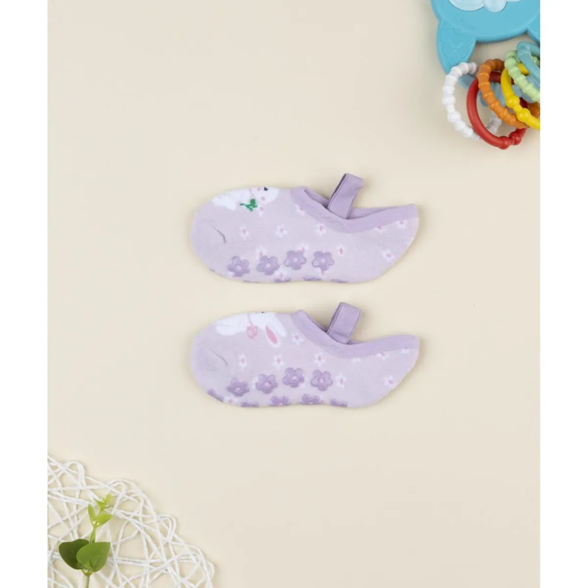 Bailarinas niña lila conejito*Prenatal New