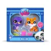 Bandai - Littlest PetShop - Dúo de Figuras (Varios modelos) ㅤ*LITTLEST PET SHOP Hot