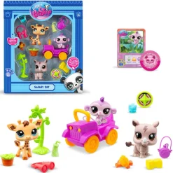 Bandai - Littlest PetShop - Safari Set ㅤ*LITTLEST PET SHOP