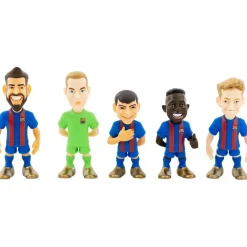 Online - Pack de 5 muñecos del Futbol Club Barcelona de 7 cm Friki Zone