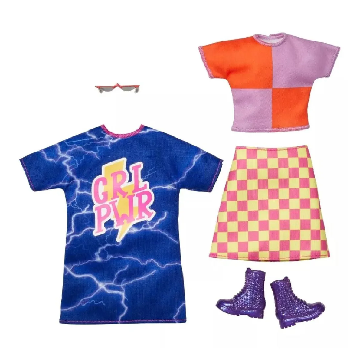 Barbie - 2 pack de vestidos y accesorios de moda (Varios modelos)*MATTEL Best