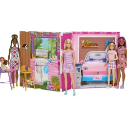 Outlet Barbie - Casa de Muñecas Escenario de Vacaciones ㅤ Muñecas
