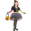 New Barbie - Disfraz de Brujita multicolor 5-7 años Disfraces|Halloween