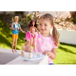 Barbie - Muñeca Barbie con tabla de surf y accesorios ㅤ*MATTEL Best