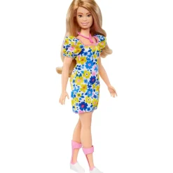 Barbie - Muñeca Barbie Fashionista con vestido de flores y accesorios de moda ㅤ*MATTEL Outlet
