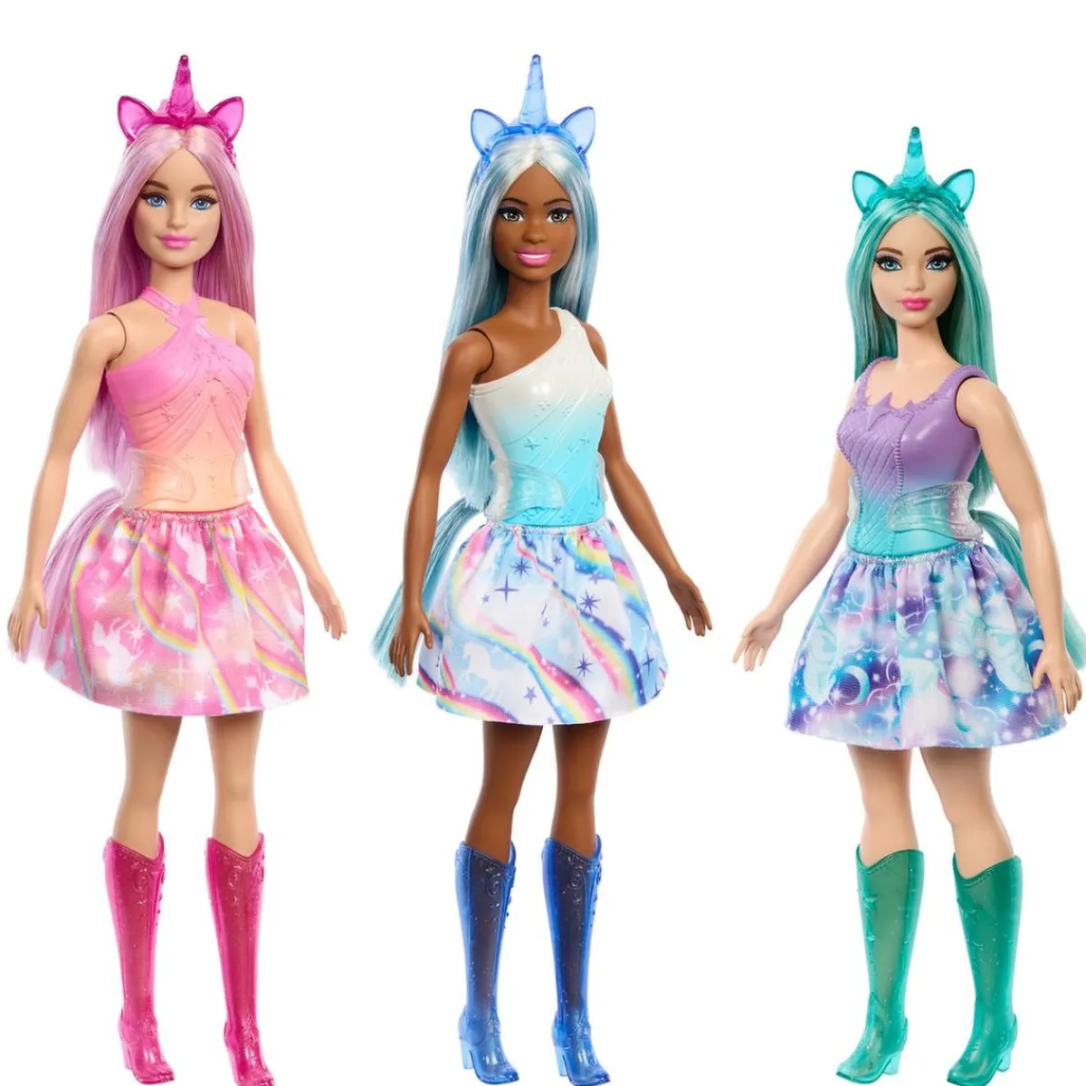 New Barbie - Muñeca Barbie unicornio (varios modelos) ㅤ Muñecas