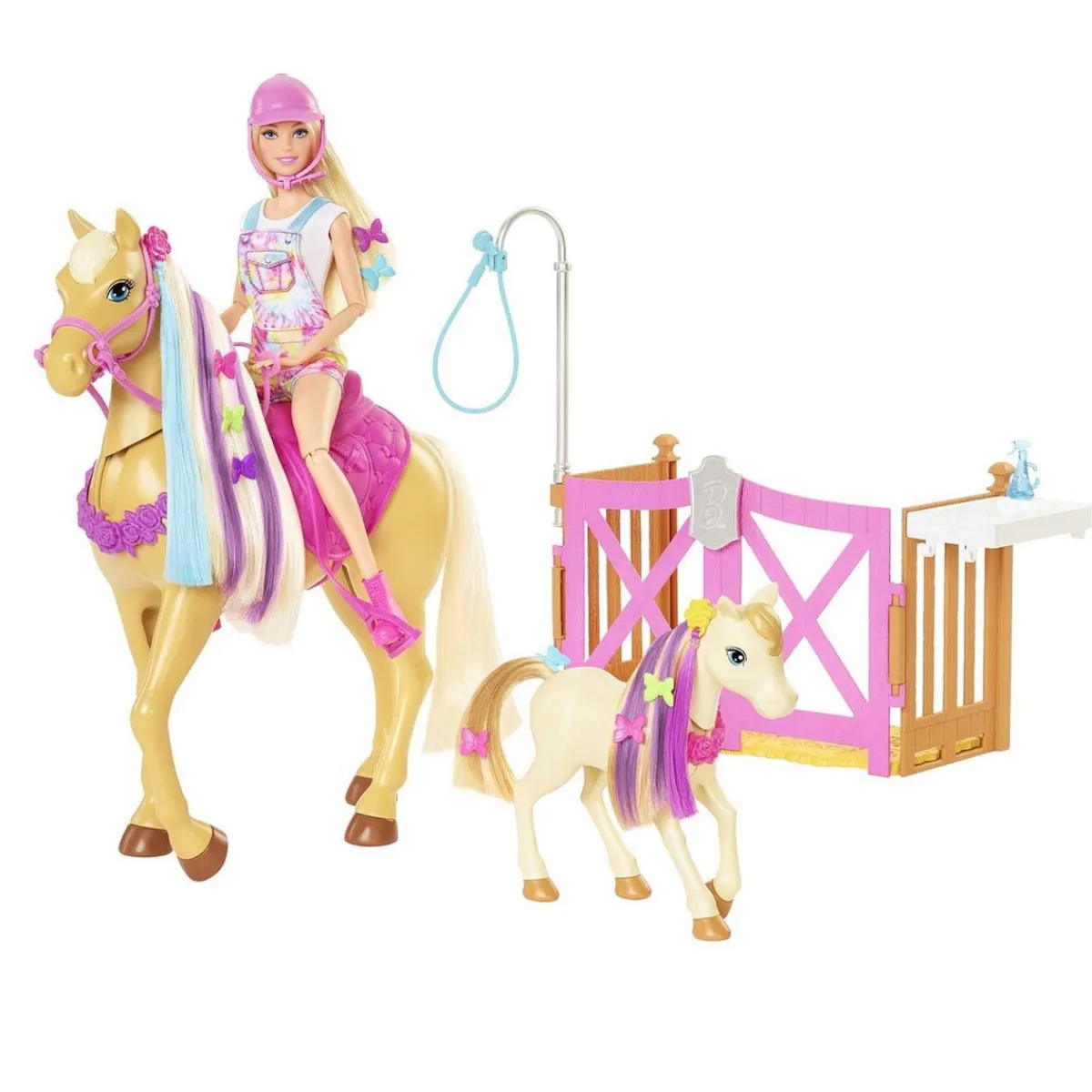 - Muñeca con caballo y poni*BARBIE New