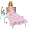 Barbie - Muñeca con dormitorio y accesorios incluidos ㅤ*MATTEL New