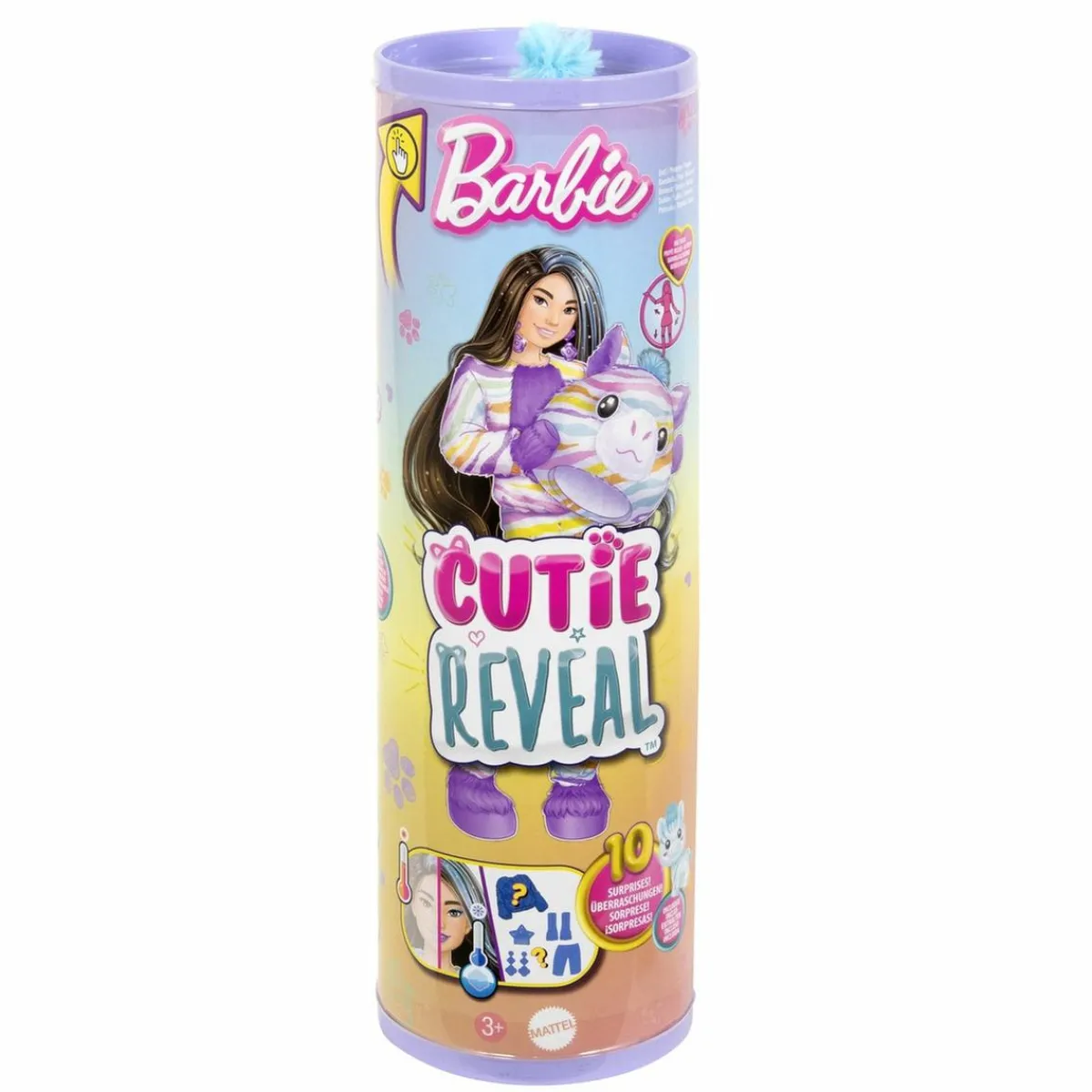 Barbie - Muñeca cutie reveal fashion cebra sueños de colores - (Varios modelos)*MATTEL Best