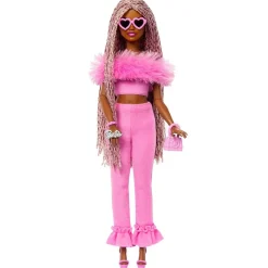 Discount Barbie - Muñeca Deluxe Style con trenzas Muñecas
