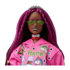 Online Barbie - Muñeca Extra - Mechas rosas Muñecas