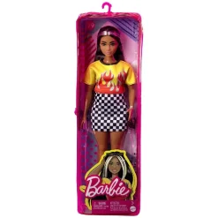 - Muñeca fashionista - Top con llamas y falda a cuadros*BARBIE Discount