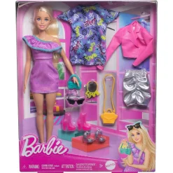 Outlet Barbie - Muñeca Fashionista 3 modas de noche Muñecas