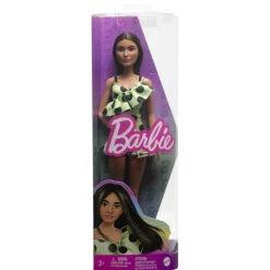 Clearance Barbie - Muñeca Fashionista con vestido asimétrico y accesorios de moda ㅤ Muñecas